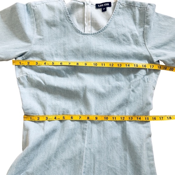 Ilana Kohn Lee romper in Light Blue Denim - Picture 10 of 13